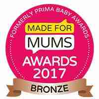 Made for Mums Awards 2017 Bronze
