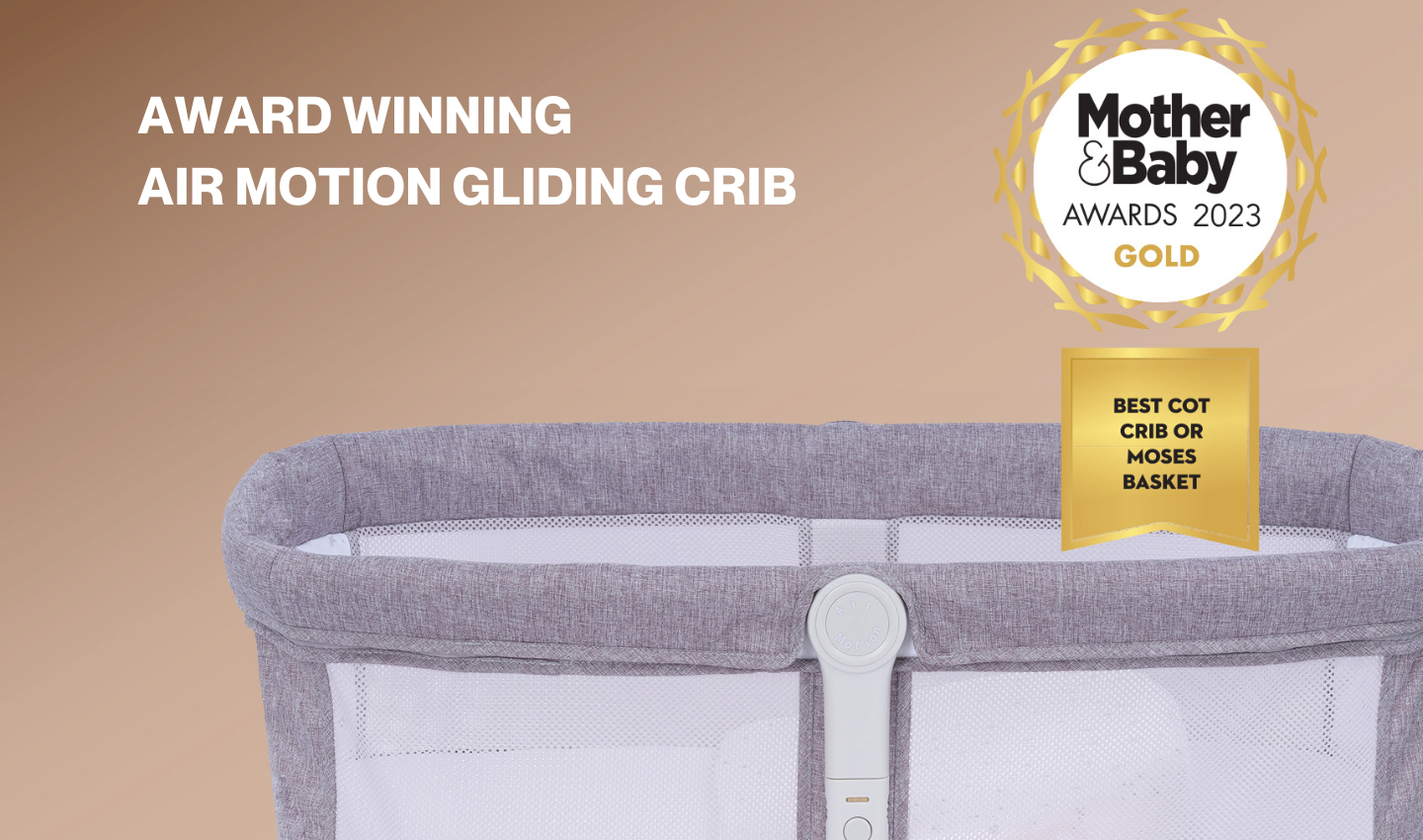 Air Motion Gliding Crib wins Gold