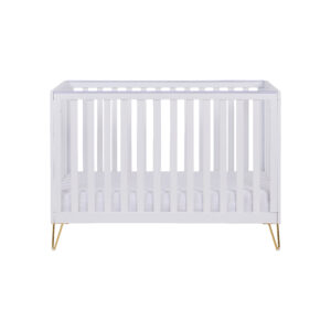 Babymore Kimi Cot Bed White-5