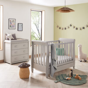 Eva 2 Piece Nursery Room Set – Grey
