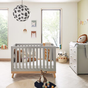 Mona Mini 2 Piece Nursery Room Set – Grey