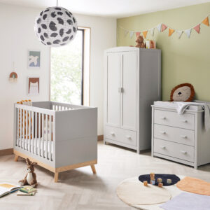 Mona Mini 3 Piece Nursery Room Set – Grey
