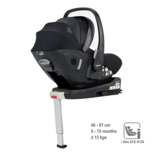 Babymore Pecan i Size Baby Car Seat with ISOFIX Base