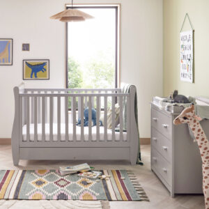 Stella 2 Piece Nursery Room Set – Grey
