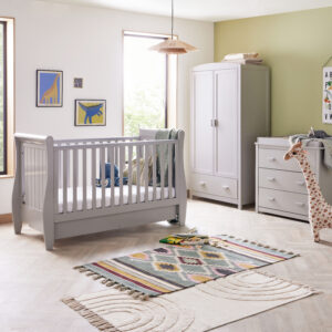 Stella 3 Piece Nursery Room Set – Grey