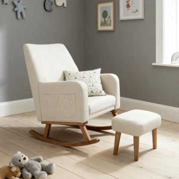 Callie Nursing Chair - IVORY