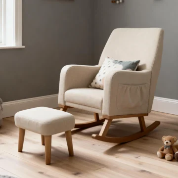 Callie Nursing Chair - OATMEAL