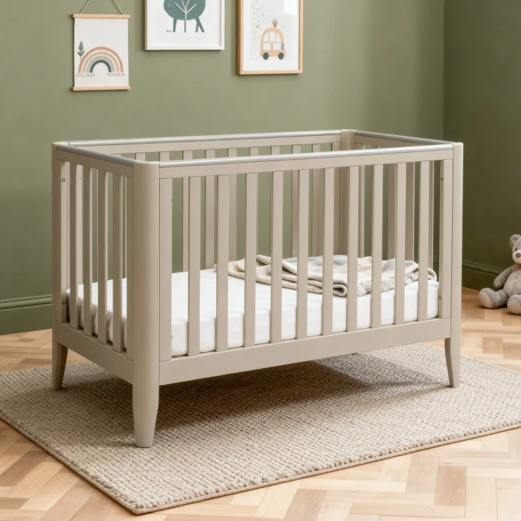 Iris Cot Bed - CASHMERE