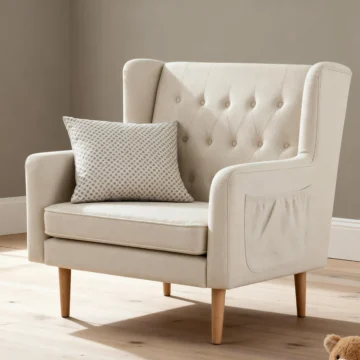 Lux Snuggle Rocking Chair - IVORY
