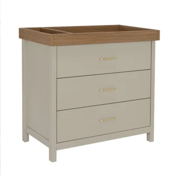 Mira Nursery Chest Changer - CASHMERE WARM OAK