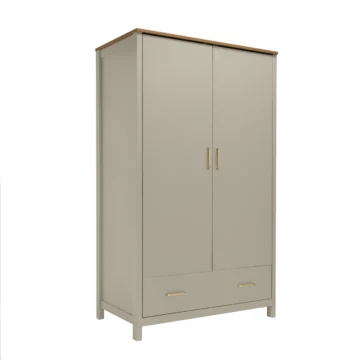 Mira Nursery Wardrobe - CASHMERE WARM OAK