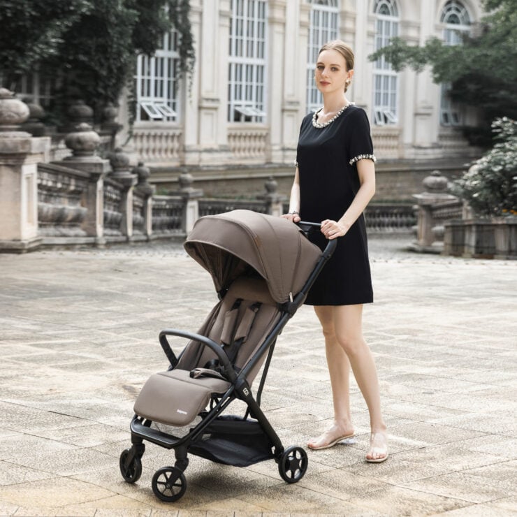 Yara Compact Stroller CHOCOLATE-1