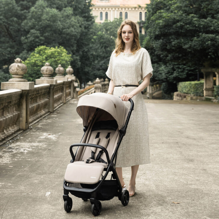Yara Compact Stroller LATTE-1